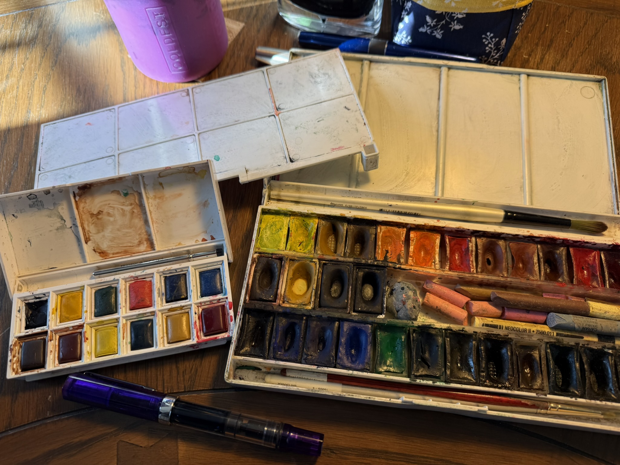 Watercolor Travel Sets