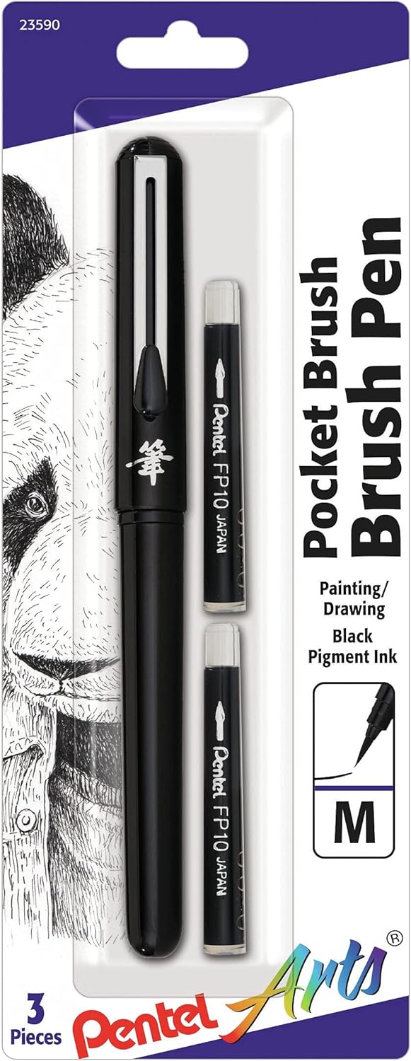 Pentel Arts Pocket Brush Pen